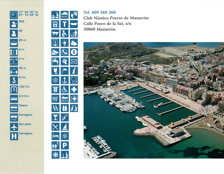 Dársena deportiva del puerto pesquero-deportivo de Mazarrón